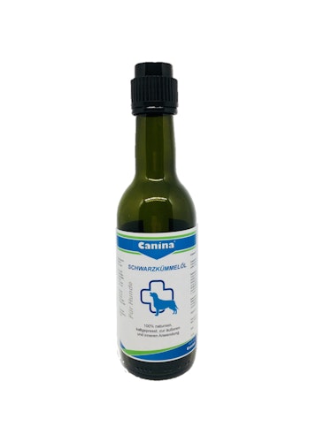 Canina Schwarzkümmelöl 250 Milliliter Nahrungsergänzung für Hunde