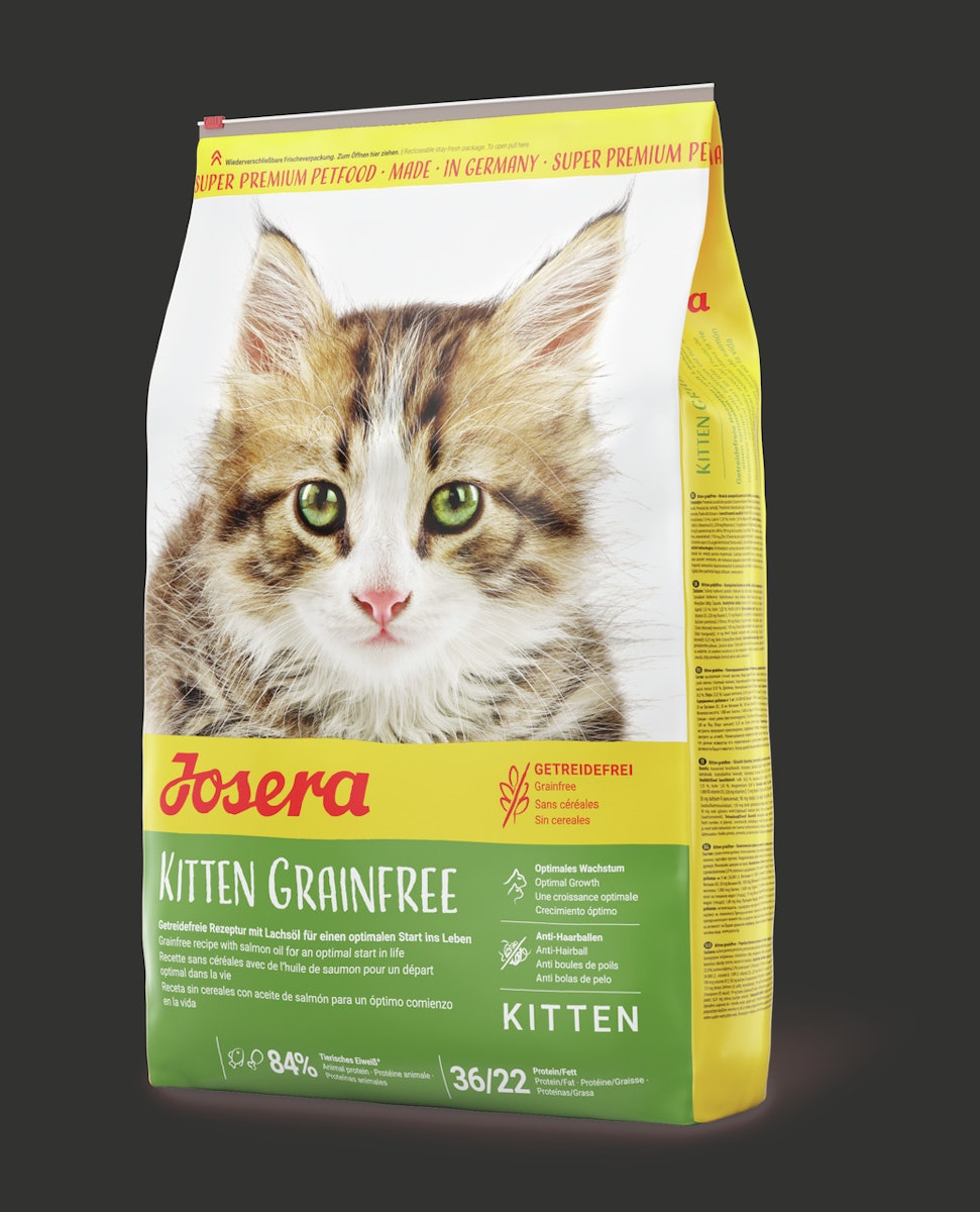 Josera Kitten Grainfree Katzentrockenfutter Sparpaket 2 x 2 Kilogramm