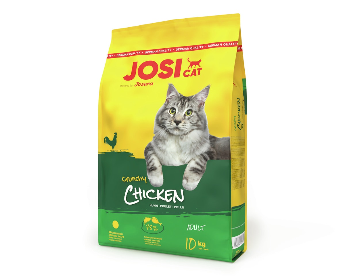 Josera Josi Cat Crunchy Chicken Katzentrockenfutter Sparpaket 2 x 10 Kilogramm