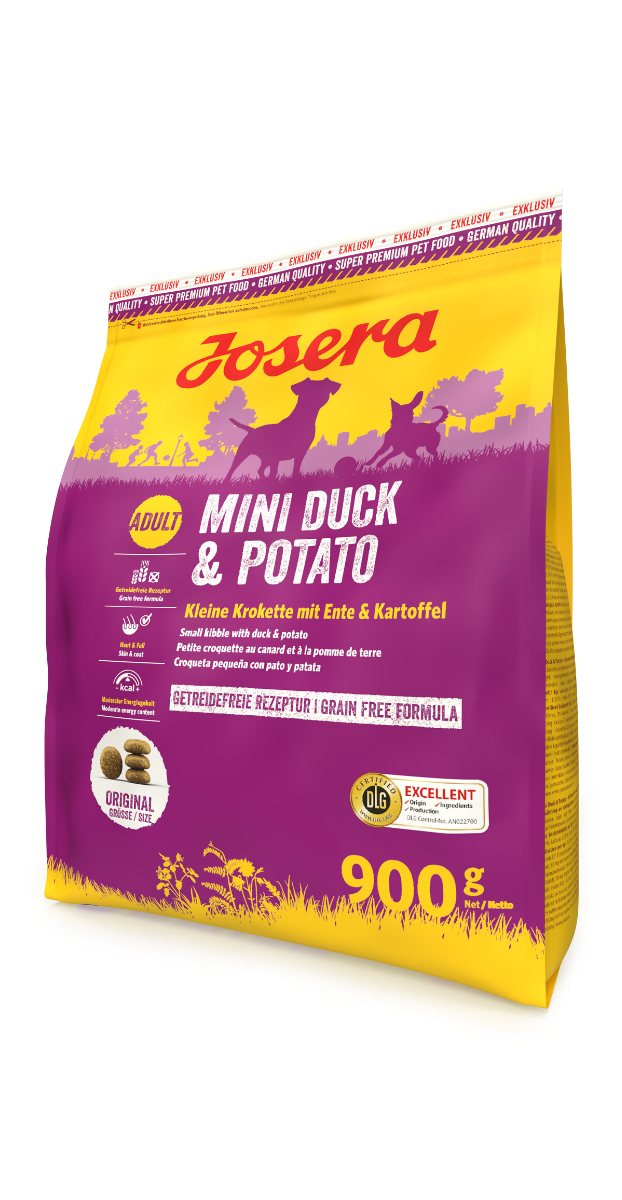 Josera Hund 900g Mini Duck & Potato – EXKLUSIV