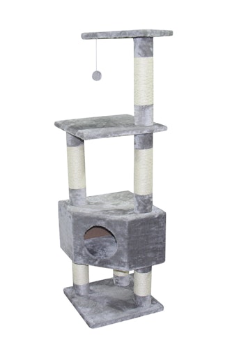 Nobby Kratzbaum Classic Etsch 40x40x136cm grau