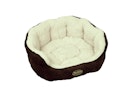 Nobby Bett TAIKA 86 x 70 x 24cm braun/wollweiß