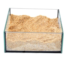 Ollesch Sandschale Quadrat für Kleintiere