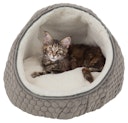 Vorschaubild TRIXIE Kuschelhöhle Livia Ø45x33cm taupe/creme