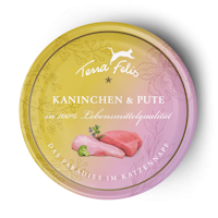Terra Felis 80g Kaninchen und Pute