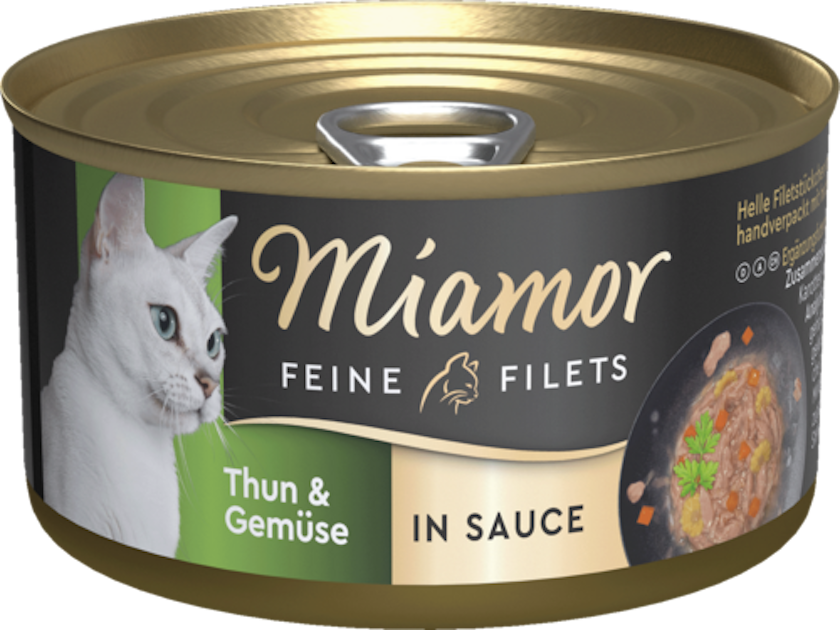 Miamor Feine Filets In Sauce Thunfisch&Gemüse 24x85g DoseVorschaubild