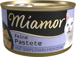 Miamor Pastete Geflügelherzen