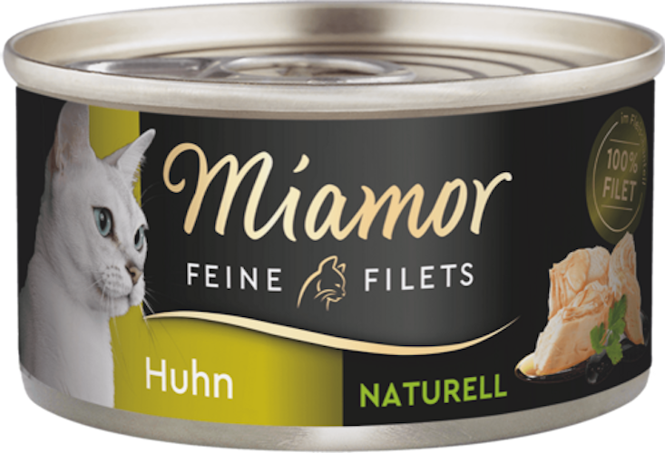 Miamor Feine Filets Naturell Huhn PUR