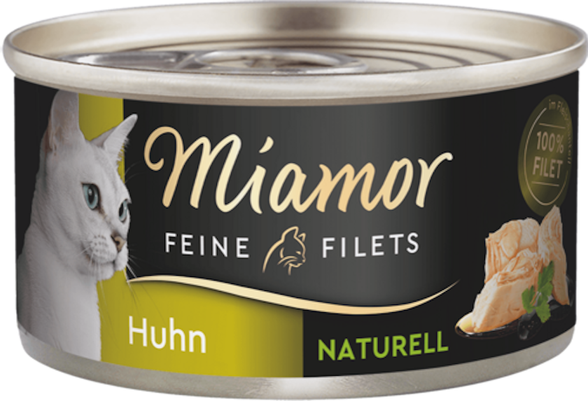 Miamor Feine Filets Naturell Huhn PUR 24x80g DoseVorschaubild