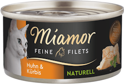 Miamor Feine Filets Naturell Huhn&Kürbis