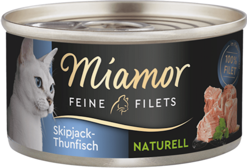 Miamor Feine Filets Naturelle Skipjack & Thunfisch 24x80g DoseVorschaubild