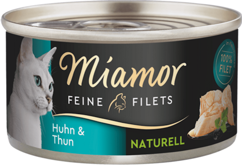 Miamor Feine Filets Naturell Huhn&Thunfisch 24x80g DoseVorschaubild