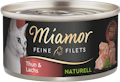 Miamor Feine Filets Naturelle Thunfisch & Lachs 24x80g DoseVorschaubild