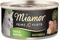 Miamor Feine Filets Naturell Thunfisch&Gemüse 24x80g DoseVorschaubild