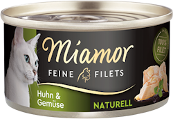 Miamor Feine Filets Naturell Huhn&Gemüse