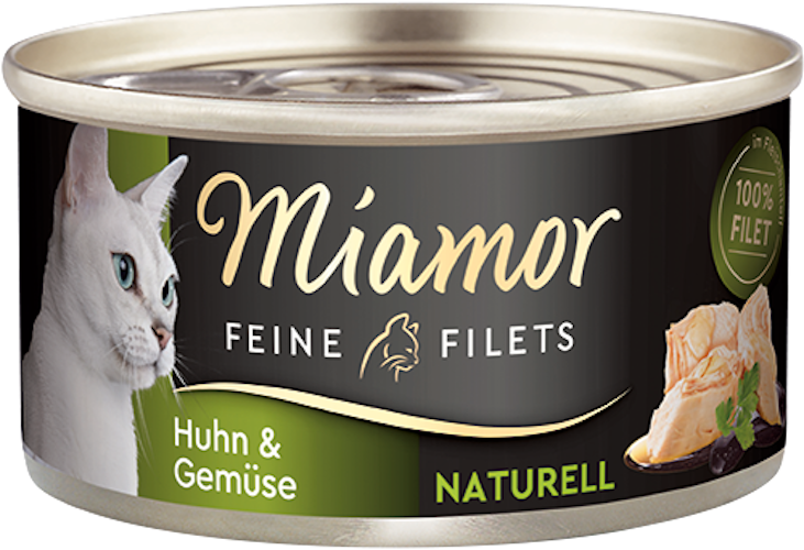 Miamor Feine Filets Naturell Huhn&Gemüse