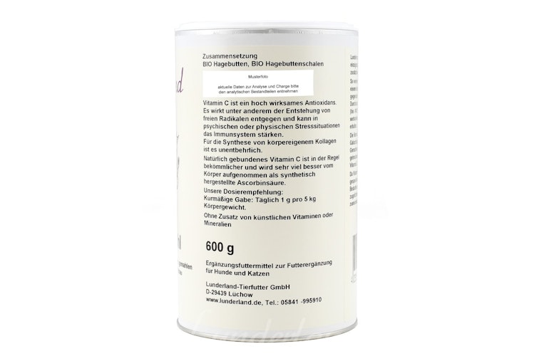 Lunderland 600g Bio-Hagebuttenmehl