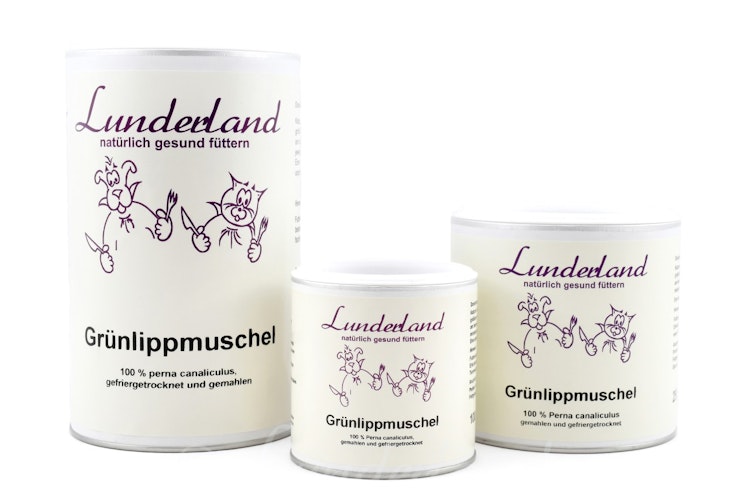 Lunderland 100g Grünlippmuschelpulver