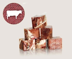 Graf Barf Muskelfleisch Rind Spezialfutter / Frostfutter für Hunde