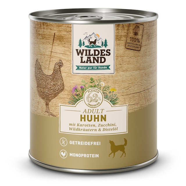 Wildes Land 6 x 800g Huhn mit KarottenVorschaubild