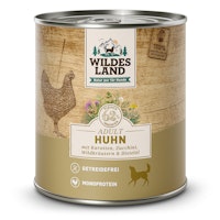 Wildes Land Hundenassfutter 800g