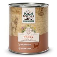 Wildes Land 800g Pferd mir Süßkartoffel