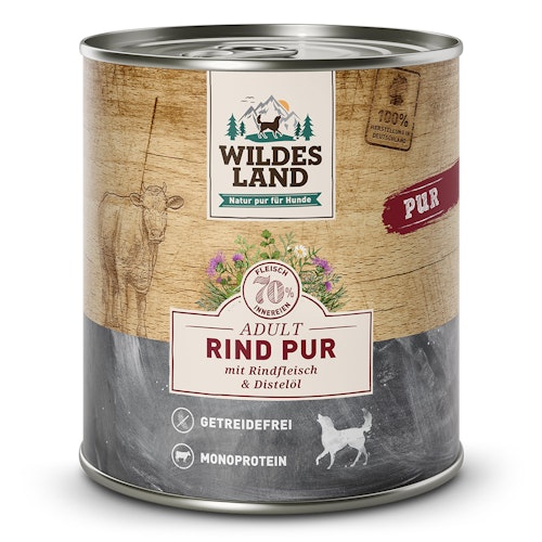 Wildes Land 800g Rind PUR