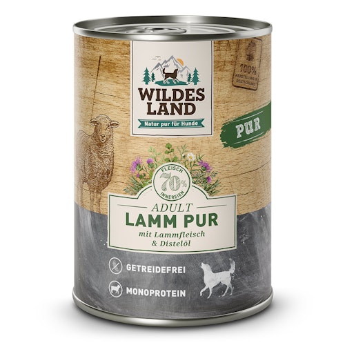 Wildes Land 400g Lamm PUR