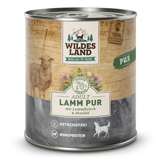 Wildes Land 6 x 800g Lamm PURVorschaubild