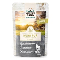 WILDES LAND Katze 100g Huhn PUR Distelöl