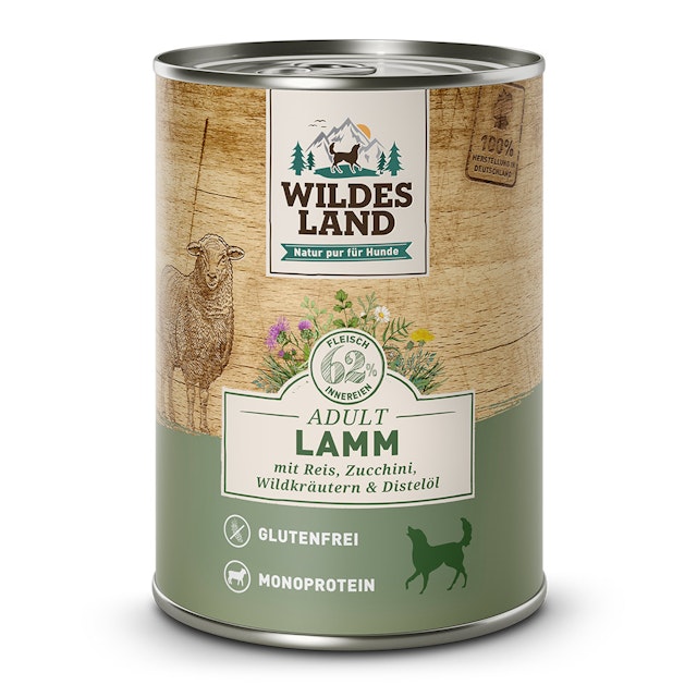 Wildes Land 6 x 400g Lamm mit ReisVorschaubild