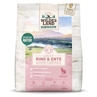 WILDES LAND Katze 400g Rind und Ente