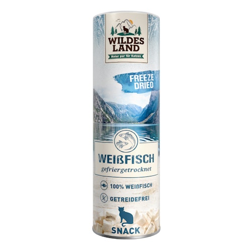 WILDES LAND Katze 16g Freeze Dried Weißfisch Bild