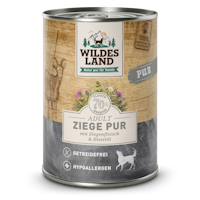 Wildes Land 400g Ziege PUR