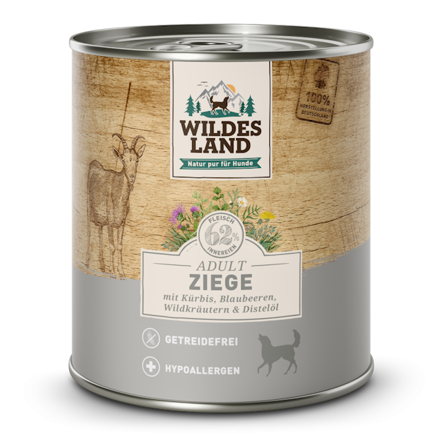 Wildes Land 6 x 800g Ziege mit KürbisVorschaubild