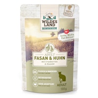 WILDES LAND Katze 100g Fasan und Huhn