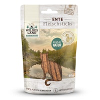 WILDES LAND Katze 50g Fleischsticks Ente