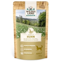 Wildes Land Hundenassfutter 150g