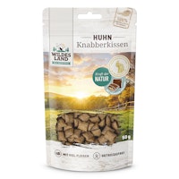 WILDES LAND Katze 50g Knabberkissen Huhn