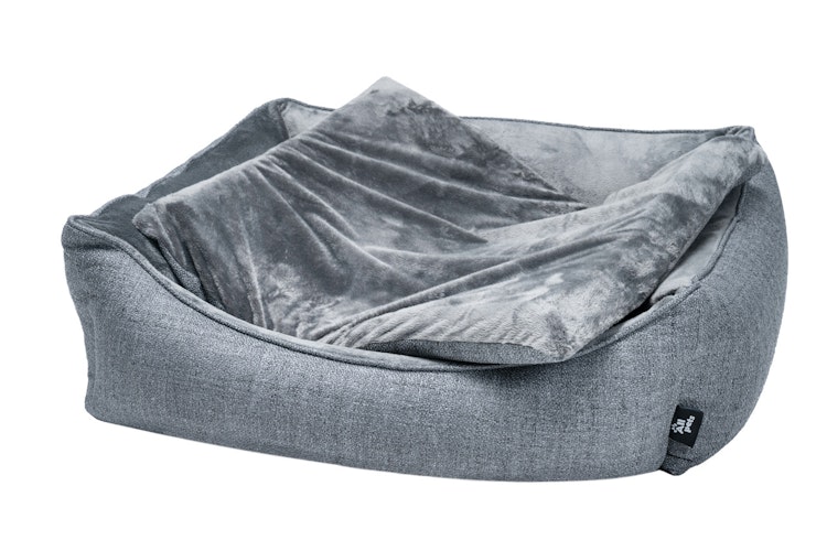 Allpets Bett Marlon orthopädisch grau Hundeschlafplatz