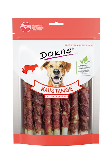 DOKAS Kaustange mit Entenbrust HundesnackVorschaubild