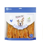 DOKAS Hühnerbrust in Streifen Hundesnack