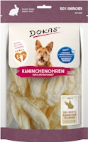 DOKAS Kaninchenohren ohne Fell getrocknet Hundesnack