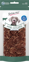 Dokas Hund Mini Steaks Rindfleisch 50g