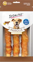 Dokas Hund Kaurolle + Hühnerbrust Medium 150g