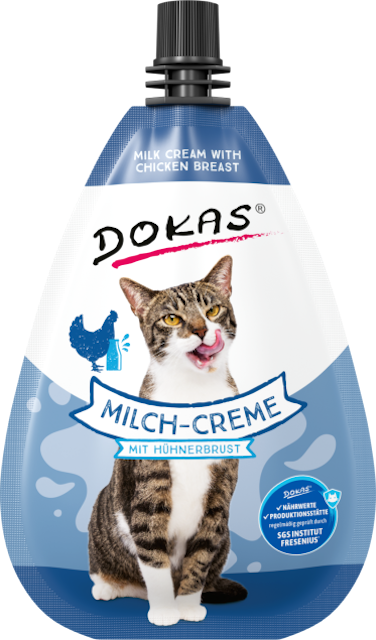 Dokas Katze Milch-Creme Katzensnack Milch Creme Hühnerbrust x1Vorschaubild