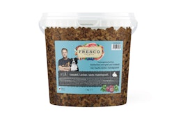 FRESCO Martin Rütter Trainingsknöchelchen Kaninchen mit Apfel und Grünkohl (1kg-Eimer) 1000g