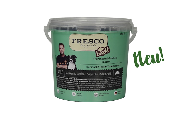 FRESCO Martin Rütter Trainingsknöchelchen Insekt (1kg-Eimer) 1000g