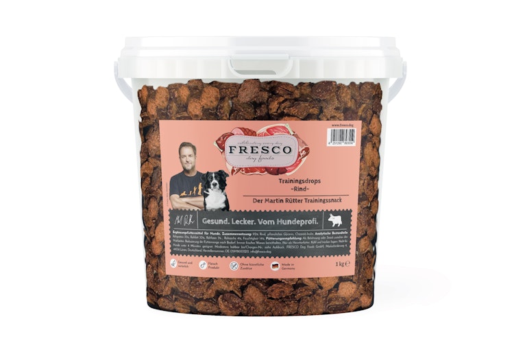 FRESCO Martin Rütter Trainingsdrops Rind (1kg-Eimer) 1000g