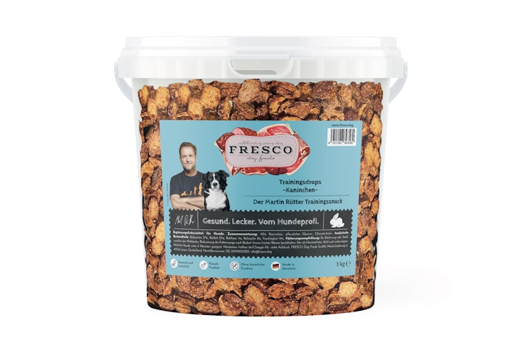 FRESCO Martin Rütter Trainingsdrops Kaninchen (1kg-Eimer) 1000g